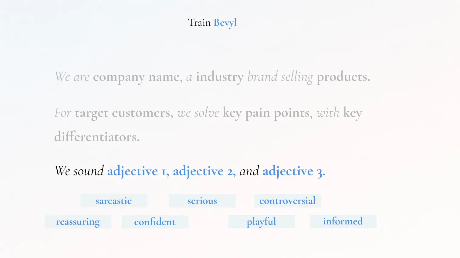 Define Your Brand