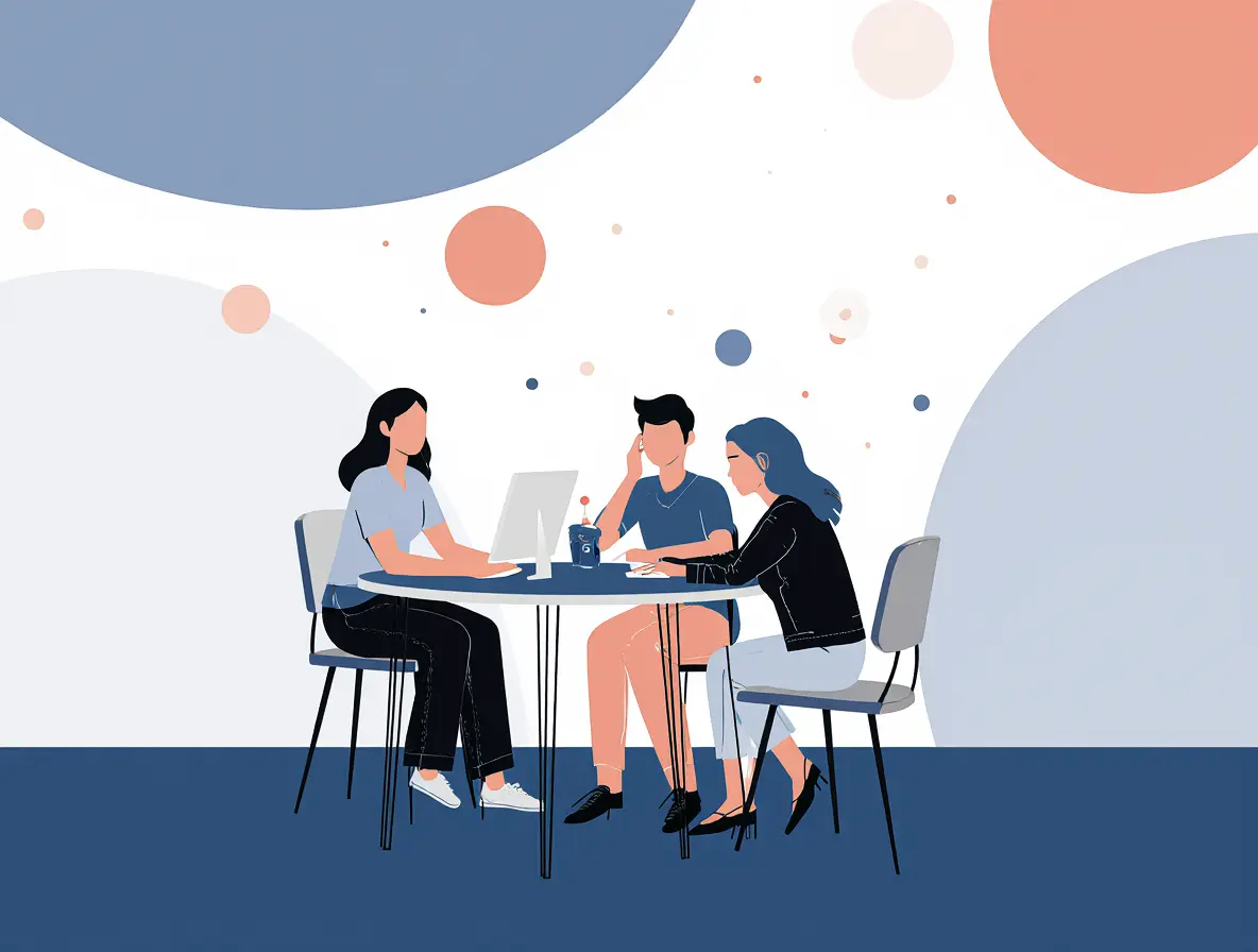 Brand leaders aligning on pilot kickoff goals.