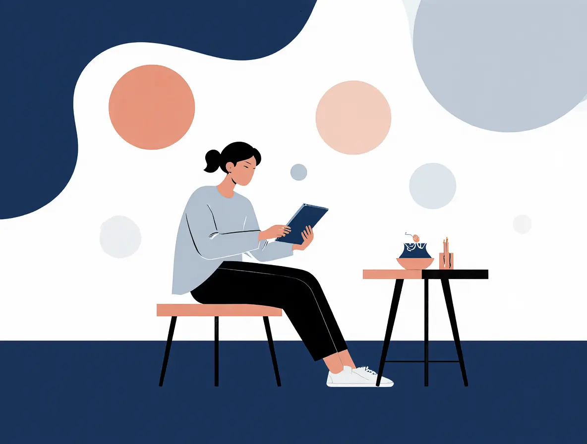 Brand team reviewing Bevyl pilot storyboard on a tablet.